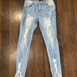 CoverGirl Distressed Jeans *PLEASE READ DESCRIPTION*